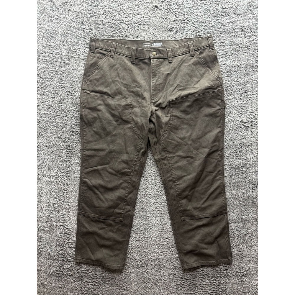 NWT Carhartt Rugged Flex Relaxed Fit Duck Double-Front Utility Pant Size 44x30